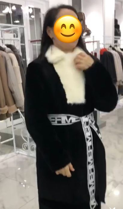 Продам двухстороннюю шубку/кожаную дубленку