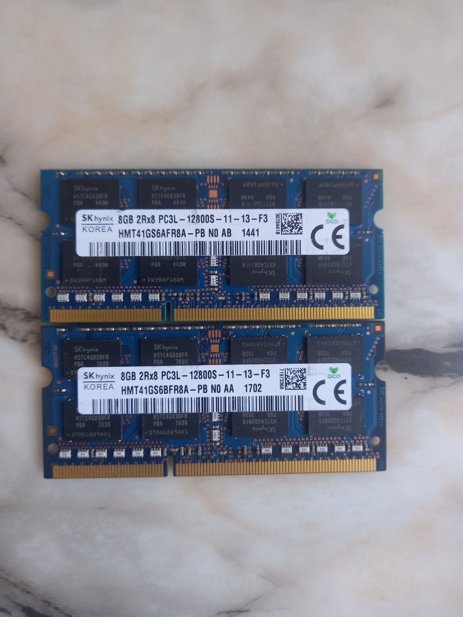 Памет за лаптоп 16GB (2x8GB) Sk Hynix Original  1600 MHz DDR3L