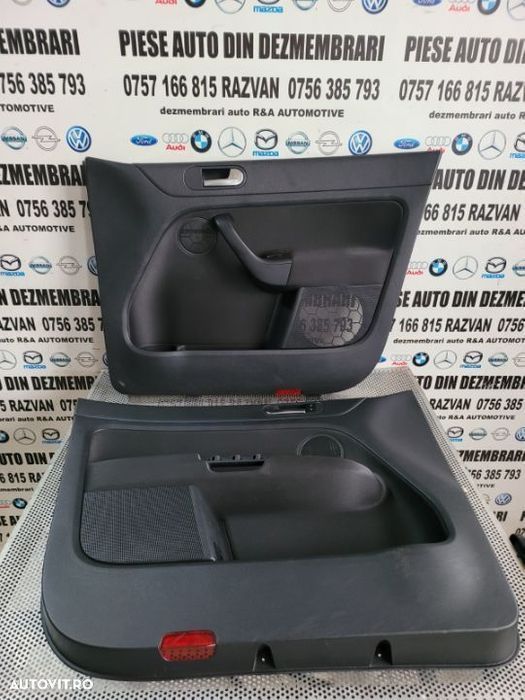 Tapiterie Fata Usa Interioara Vw Golf 6 VI Plus An 2008-2013 Volan Stanga Dezmembrez Vw Golf 6 Plus