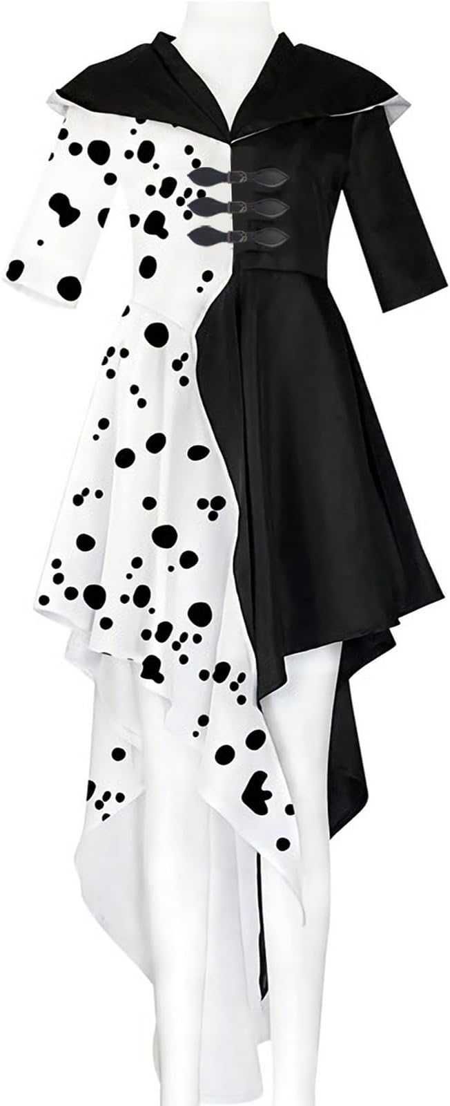 Costum carnaval Rochie de damă Cruella , marimea XL