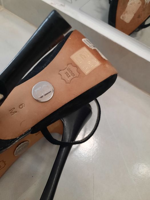 Pantofi Bebe cu bretele marimea M6 negri