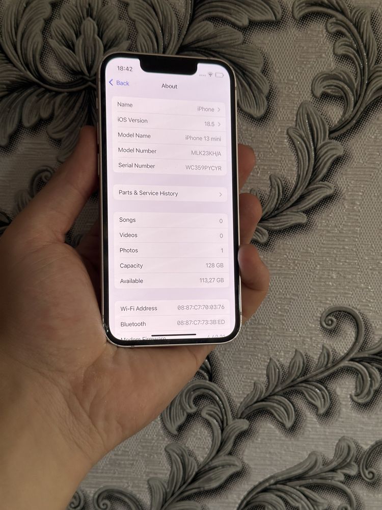 Iphone 13 mini 128gb ochilmagan