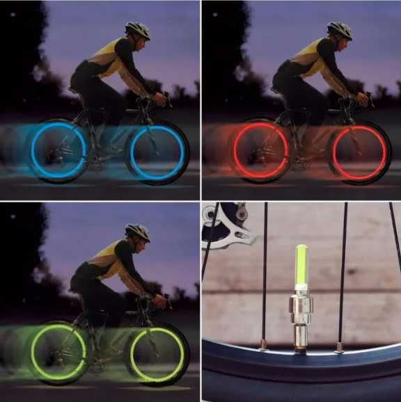 Set Lumini Bicicleta (Lumini Roti + Stop) (Livrare GRATUITA)