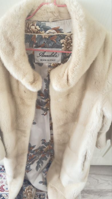 Норковая шуба в хорошем состоянии