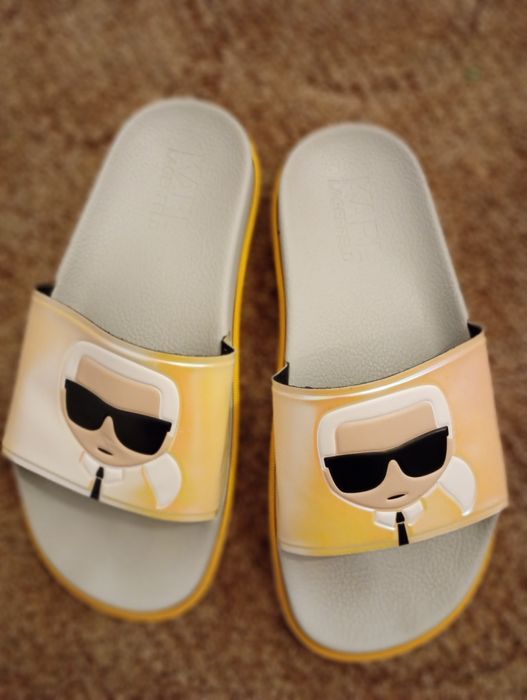 Șlapi damă Karl Lagerfeld, mărimea 37