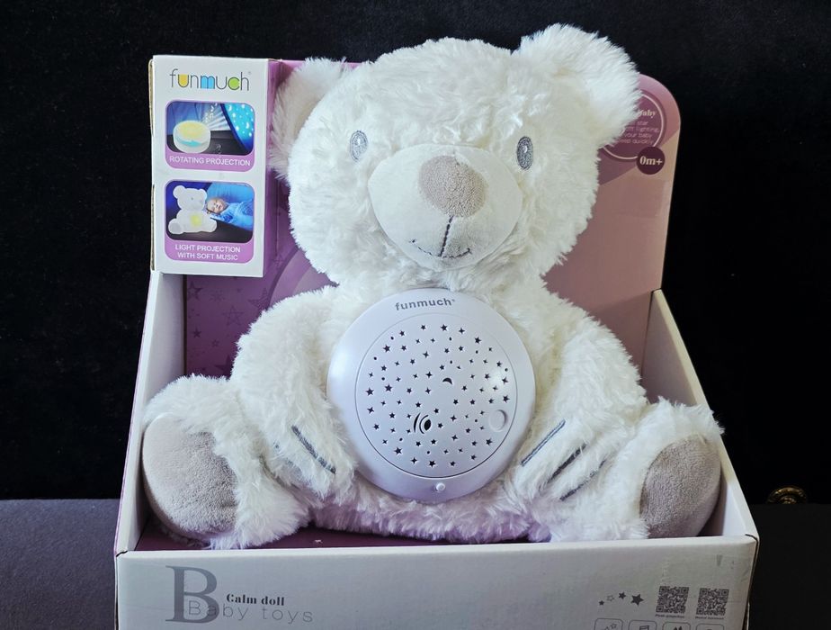 Плюшена играчка с проектор и музика