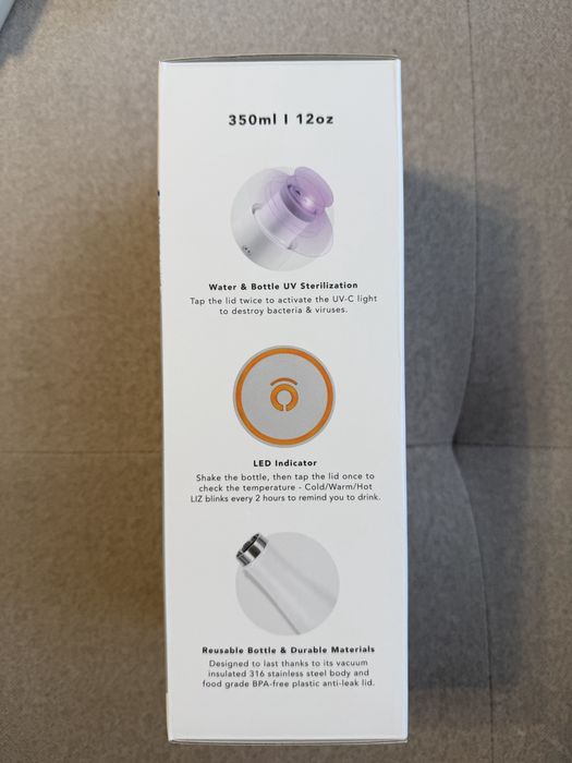 Sticla reutilizabila termos Noerden LIZ Smart Antibacteriană