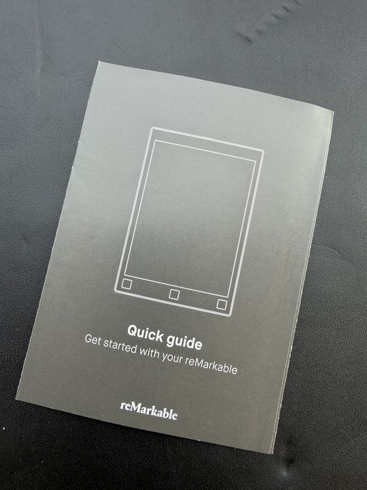 Remarkable paper tablet v1 ebook e-book reader