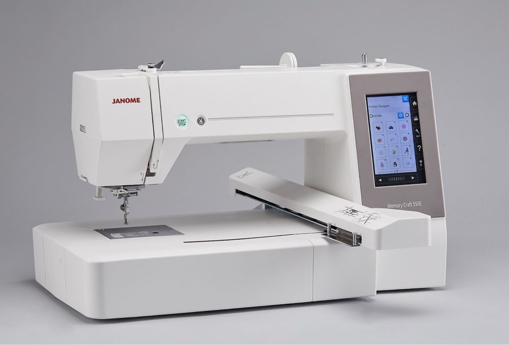 Janome memory craft 550e