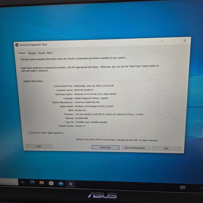 Laptop ASUS X515E procesor Intel Core i5-1135G7 8GB 512 SSD Zeus 32697