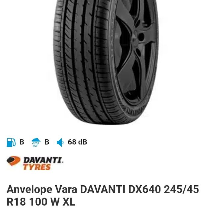 Anvelopa vara 245/45R18 XL