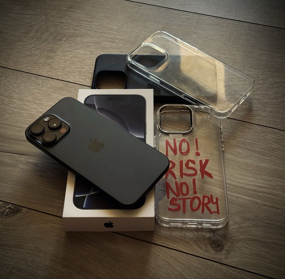 Бартер* Iphone 16 pro max /Гаранция/ Пълен комплект*