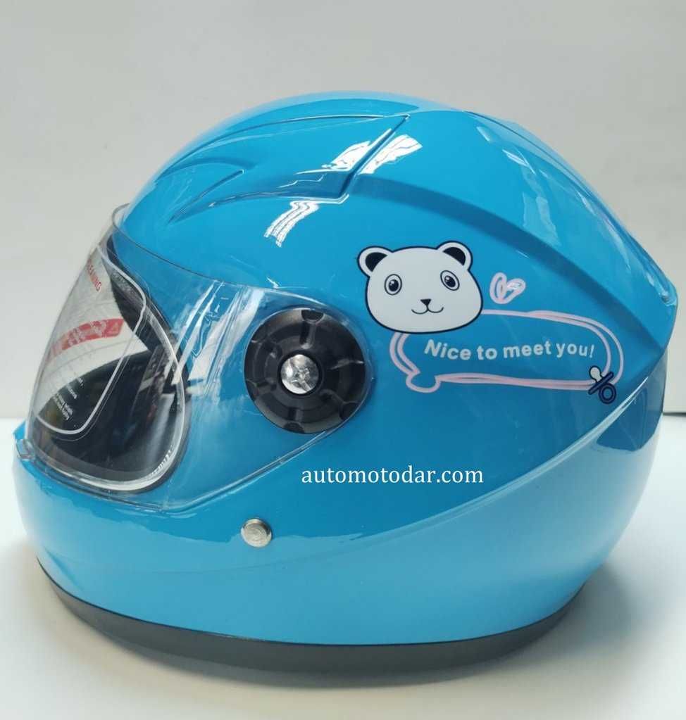 Детска каска шлем за мотор скутер мотопед