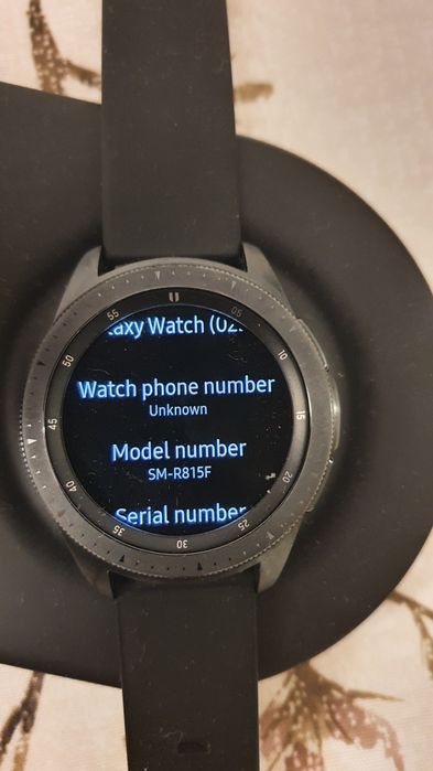 Samsung Galaxy Watch SM-R815 42mm Negru problema incarcare Curier OLX
