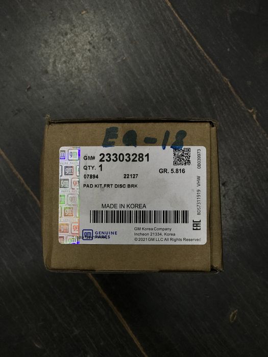 Equinox oldi kalodka GM