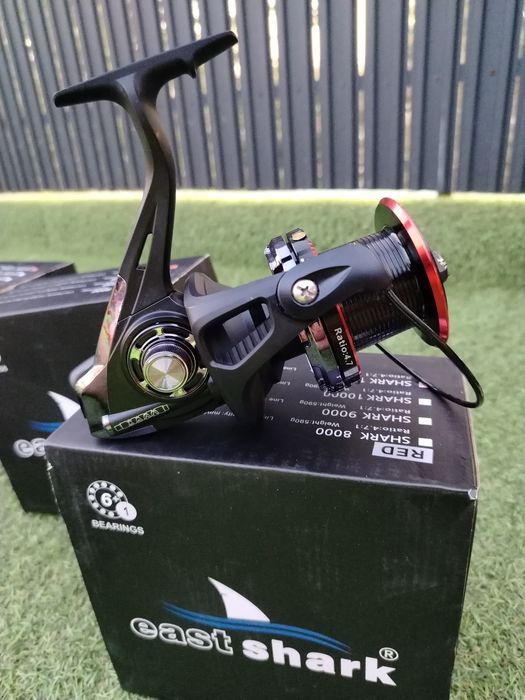 Set 2 mulinete Eastshark 12000 6+1 Rulmenti