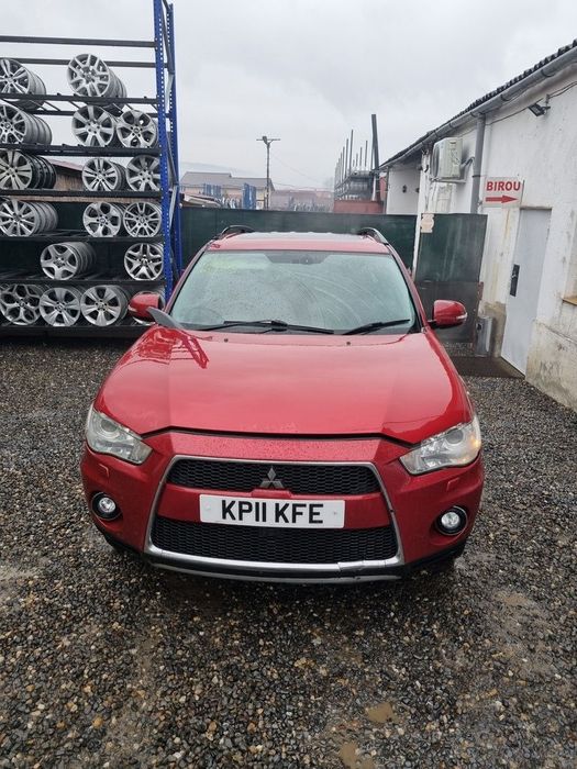 Oglinda stanga Mitsubishi Outlander Facelift 2009 - 2012 4 Usi ROSU (1149) Rabatabile