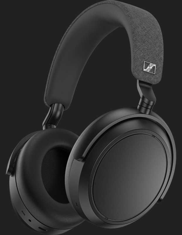 Căști wireless Sennheiser - Momentum 4 Wireless, ANC, negre