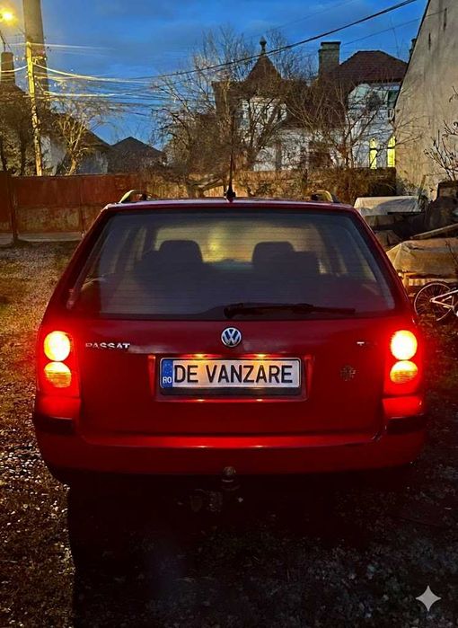 VW Passat B5.5 Tornado Red – Ideal pentru Daily, Al Doilea Proprietar