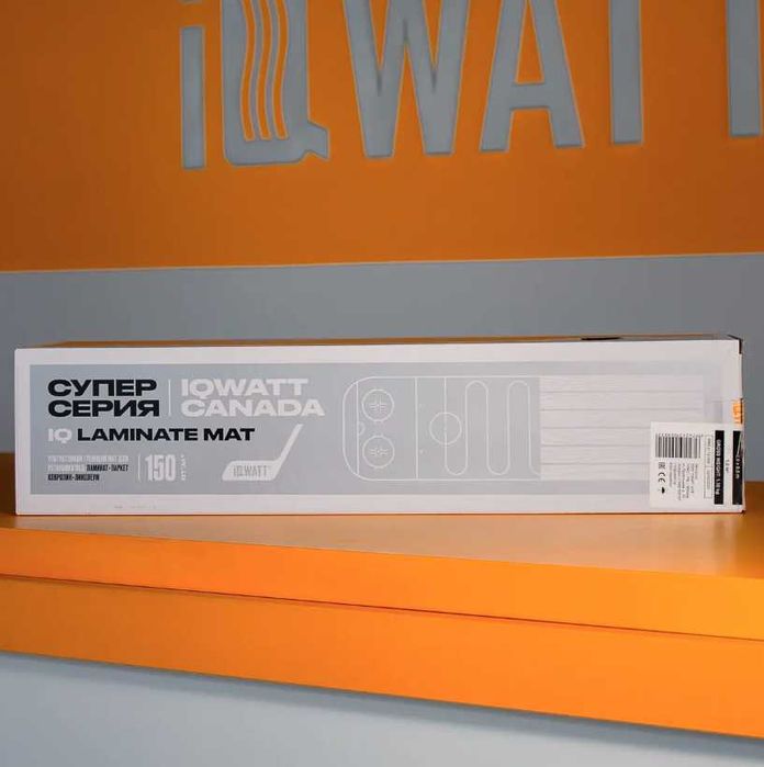 Электрические теплые пол Ультратонкий греющий мат IQ LAMINATE MAT
