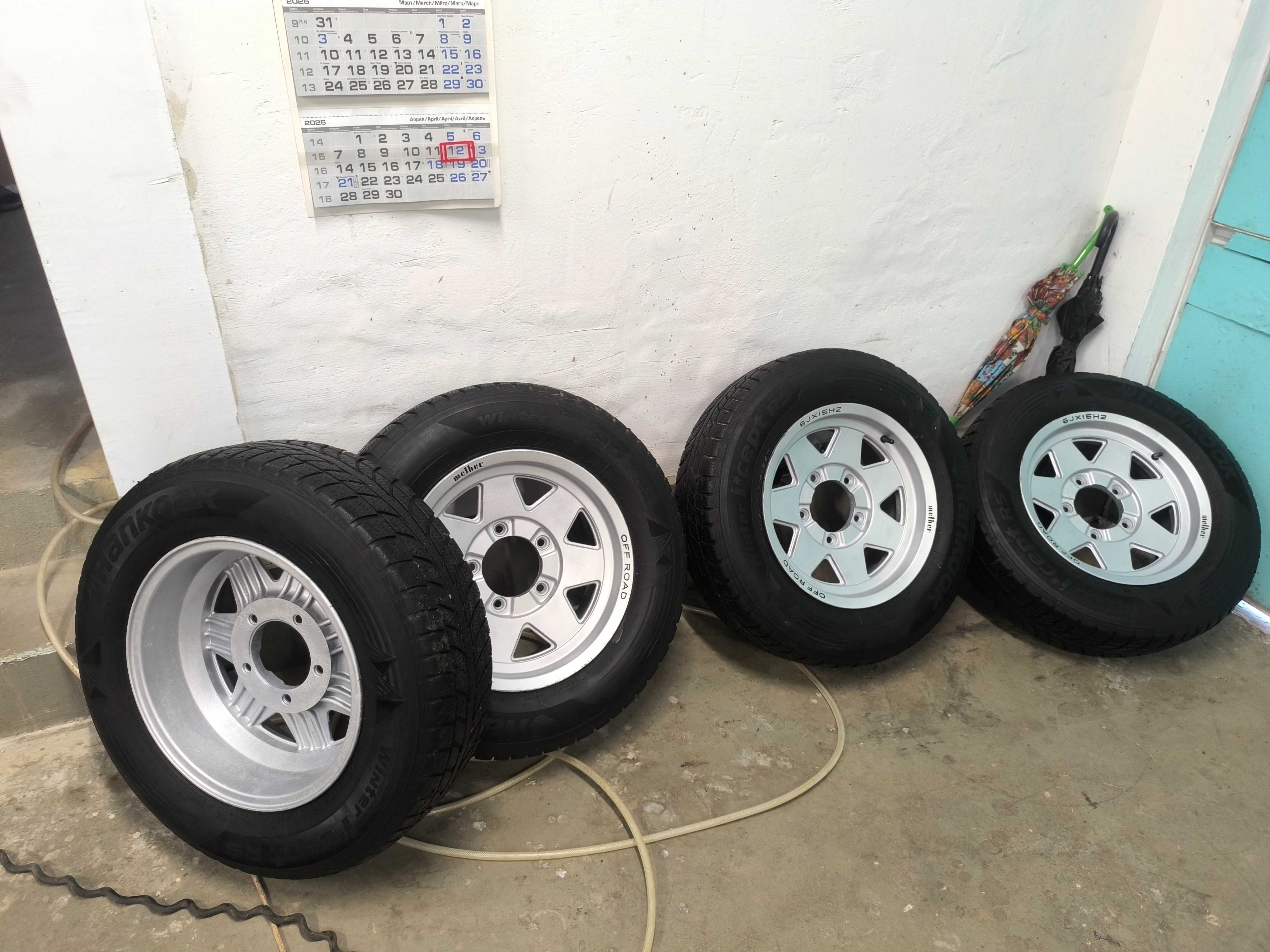 Минусови алуминиеви джанти offroad 15 цола за Витара фероза