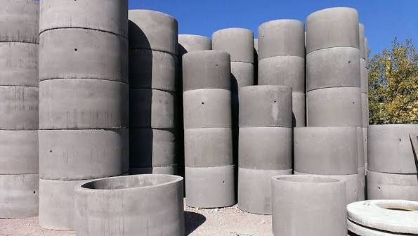 Кольцо, калцо калодец бетон колодец  бетон ва дниша