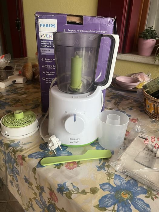 Aparat de gatit cu abur 2 in 1