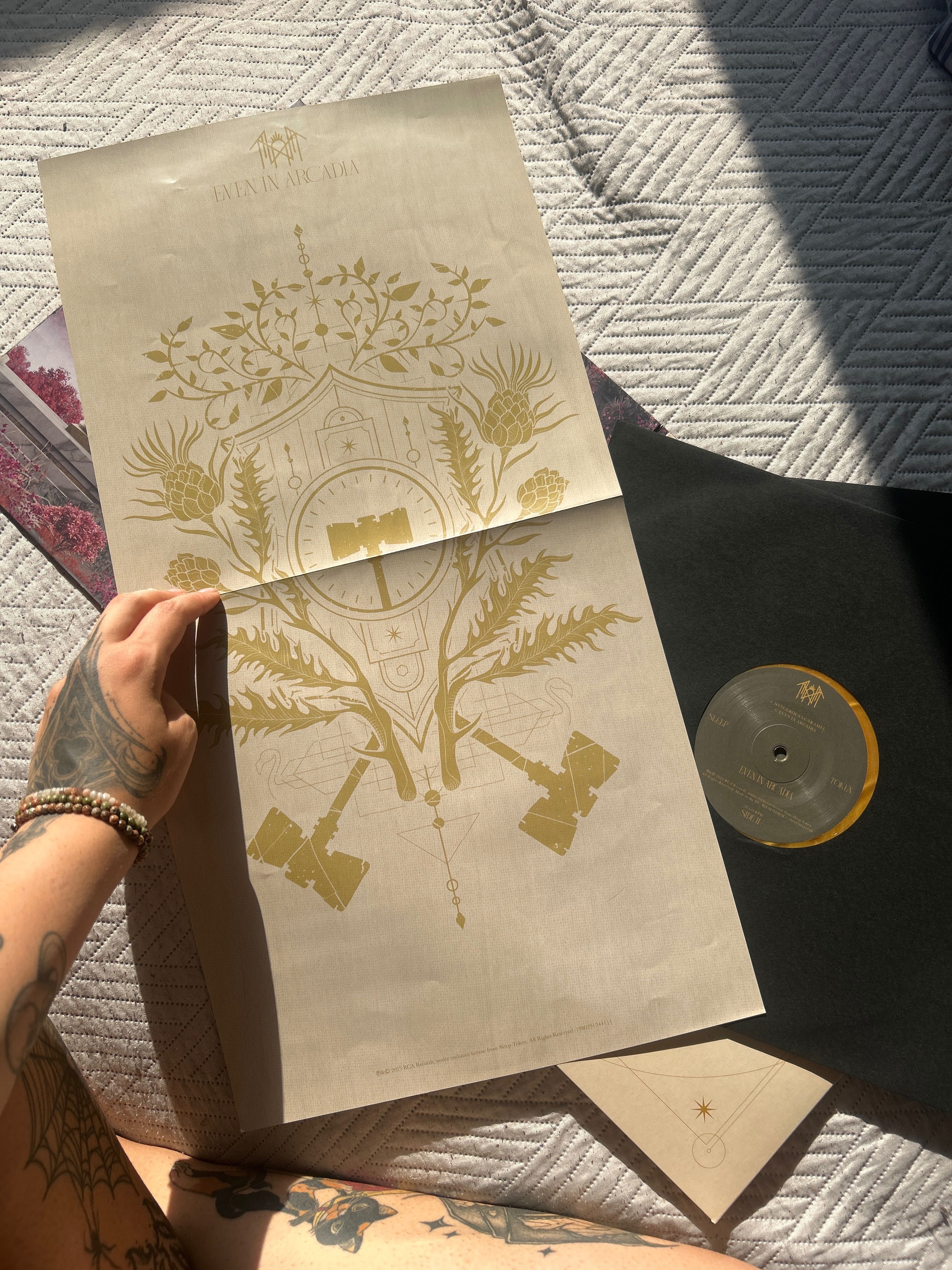Sleep Token Even in Arcadia gold vinyl