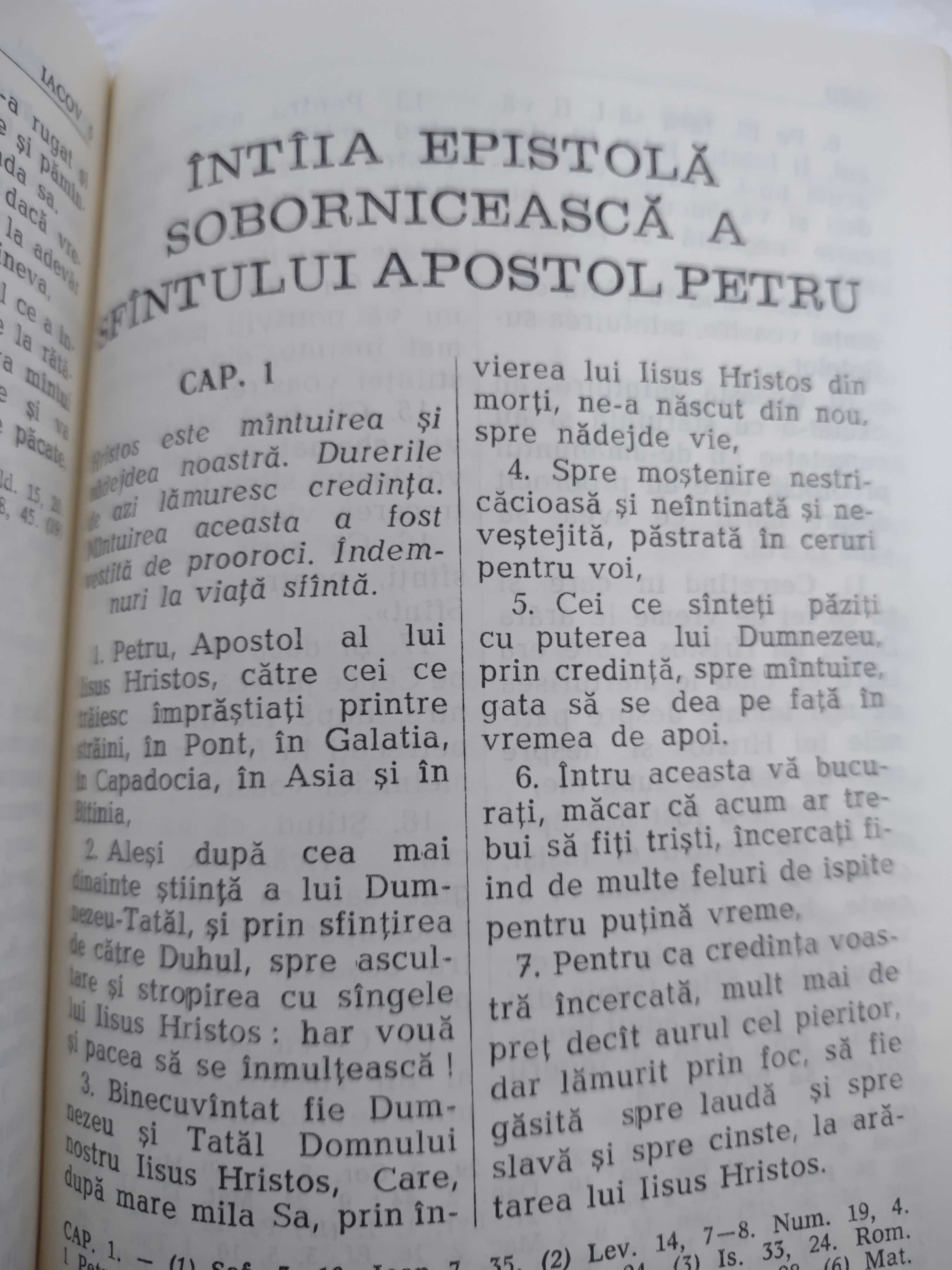 Biblia Noul Testament cu Psalmii, ortodoxe 1979