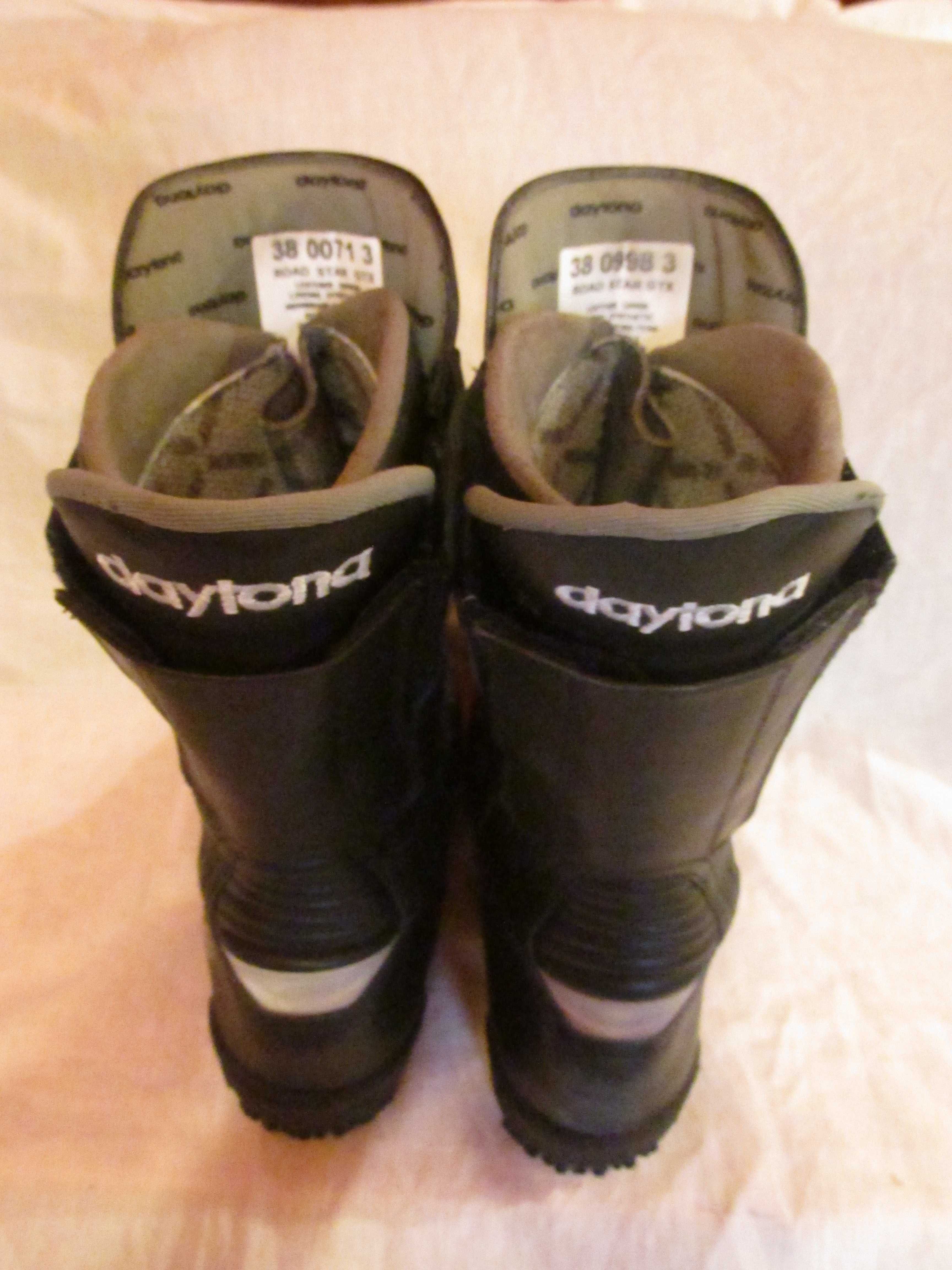 Cizme/ghete moto Daytona,piele, marime 38