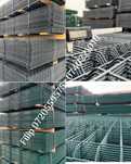 Panou bordurat gri antracit - verde plastifiat 4.2mm - super pret