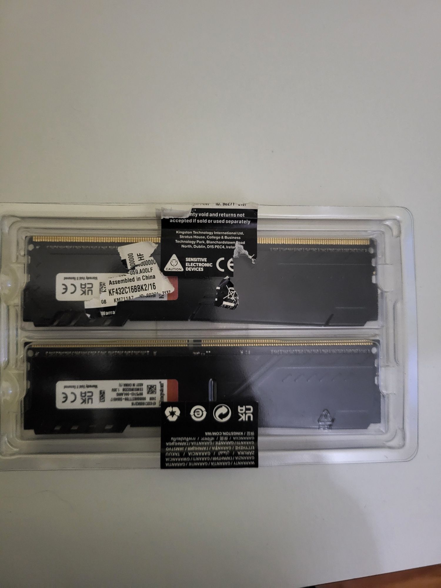 Оперативная память 16 гб ддр4 KINGSTON FURY DDR4