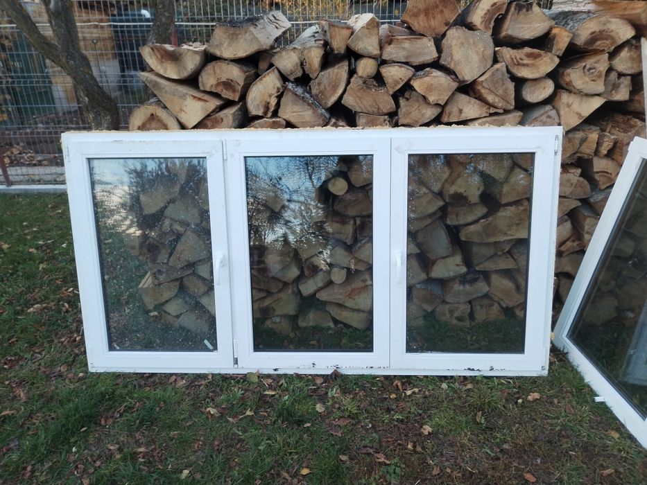 Tâmplărie pvc ferestre geam termopan 2290x1190