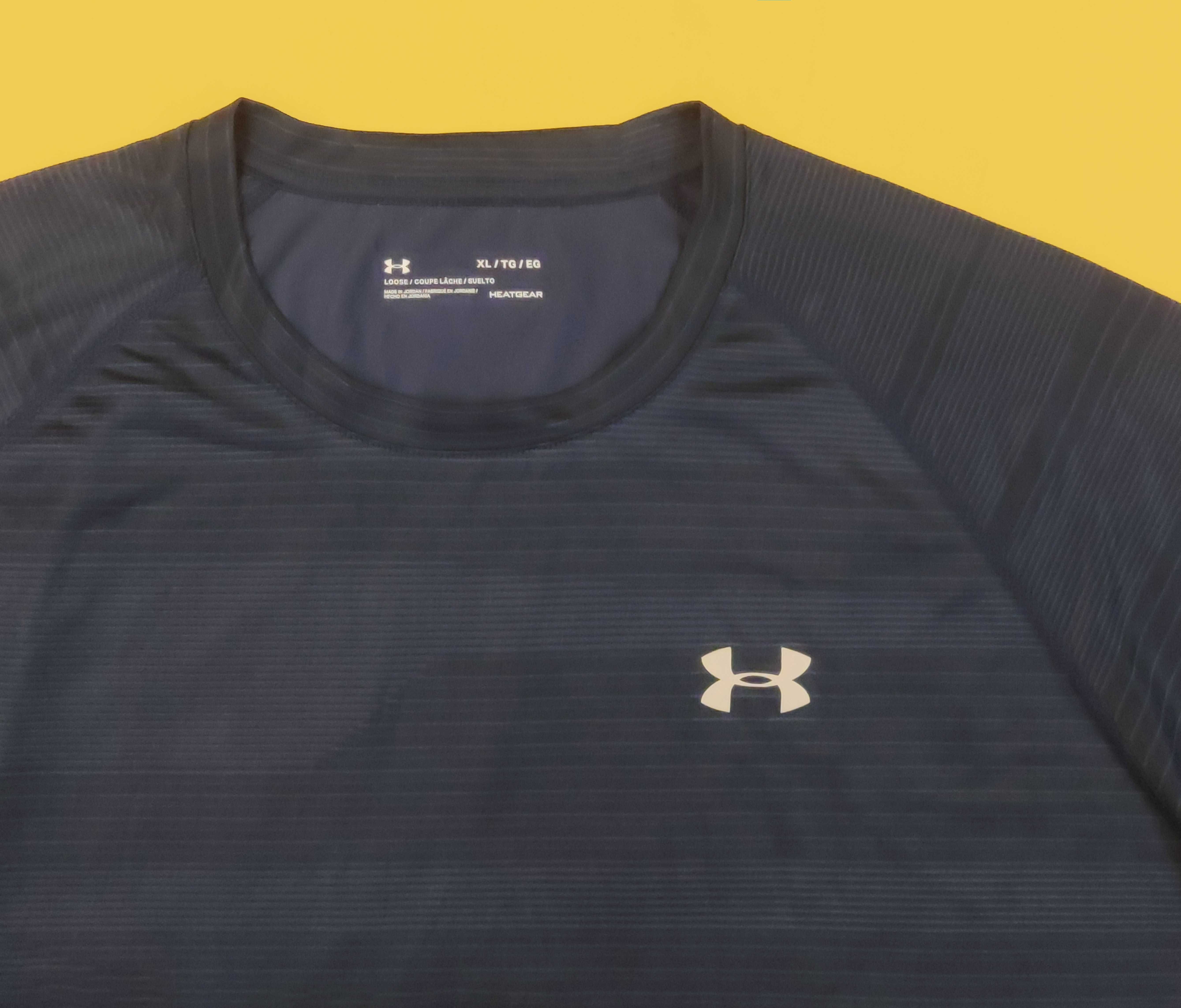 Tricou sport Under Armour HeatGear Navy Blue