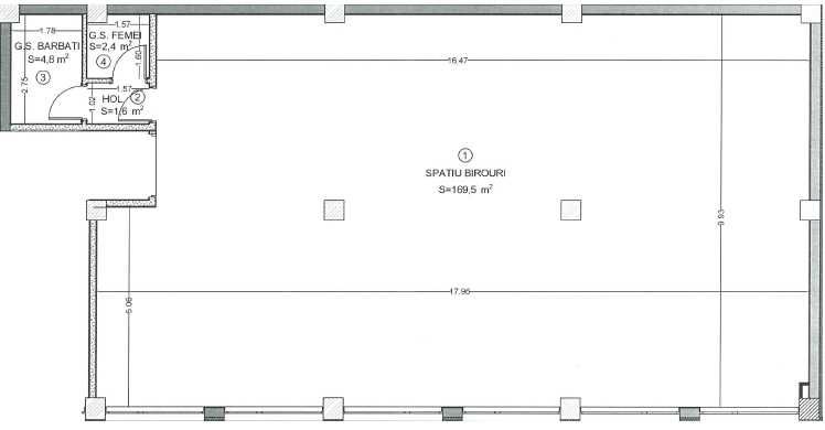 Spațiu de vânzare Bd. Muncii | 170 mp | diverse activități | renovat