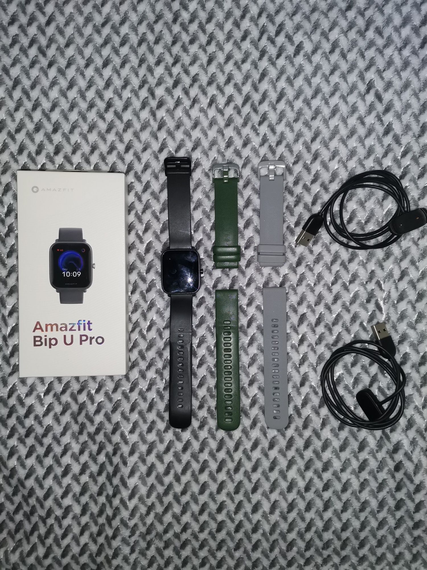 Смарт часовник Amazfit Bip U Pro Black