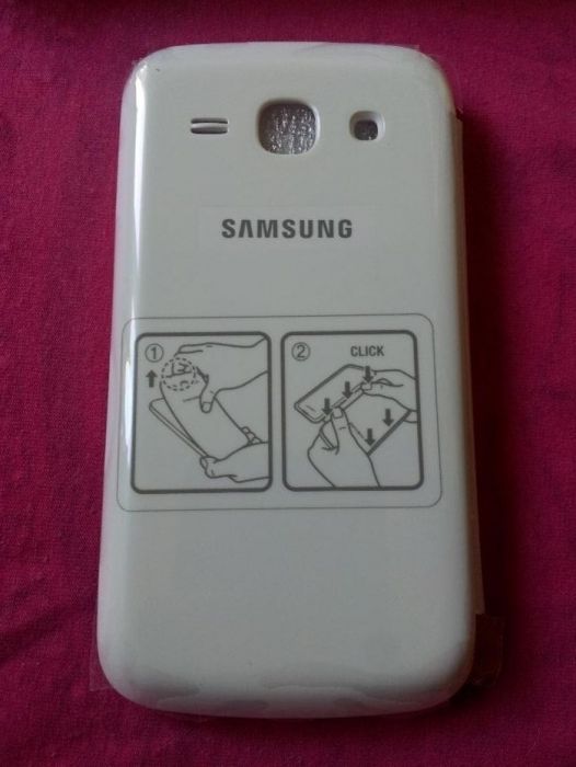 Samsung Galaxy Ace 3 S7275 s7270 Husa Flip Cover Originala Swap