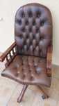 Scaun directorial chesterfield