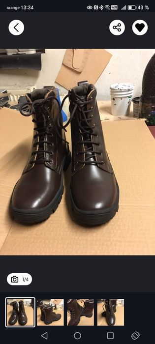 Bocanci militari maro