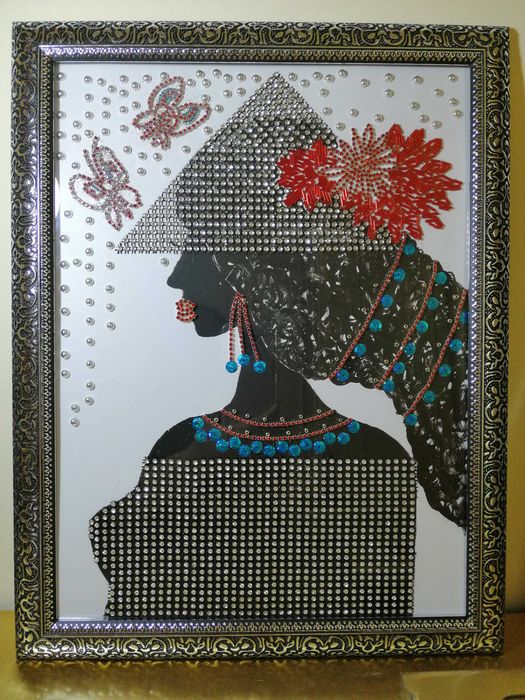 Модульная картина "Черная пантера"