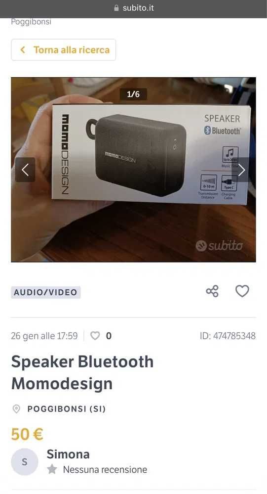 Boxa portabila Bluetooth