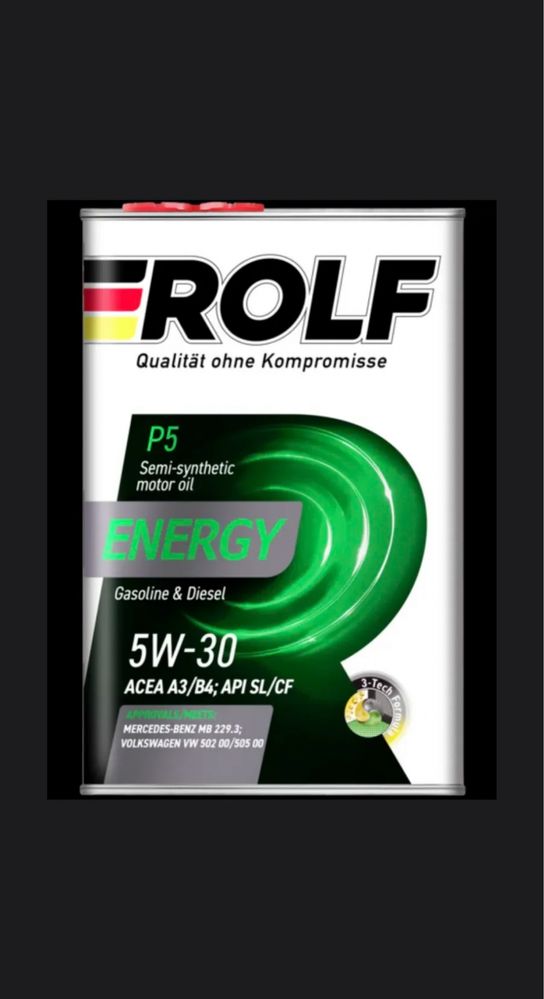 ROLF 5W-30, 10w-40 Масло моторное, 4 литра