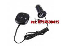 Adaptor Car Kit Bluetooth Auxiliar Edman Bk01 Aux Pe Boxele Masinii