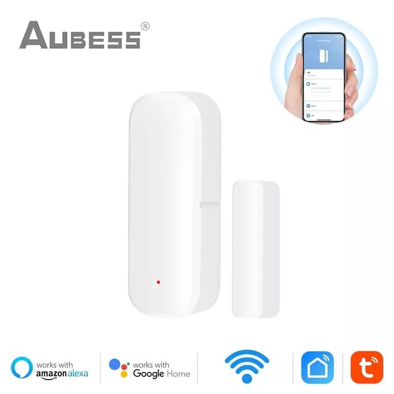 Tuya Smart Алармен комплект: Сирена 110db/220V + mini-switch