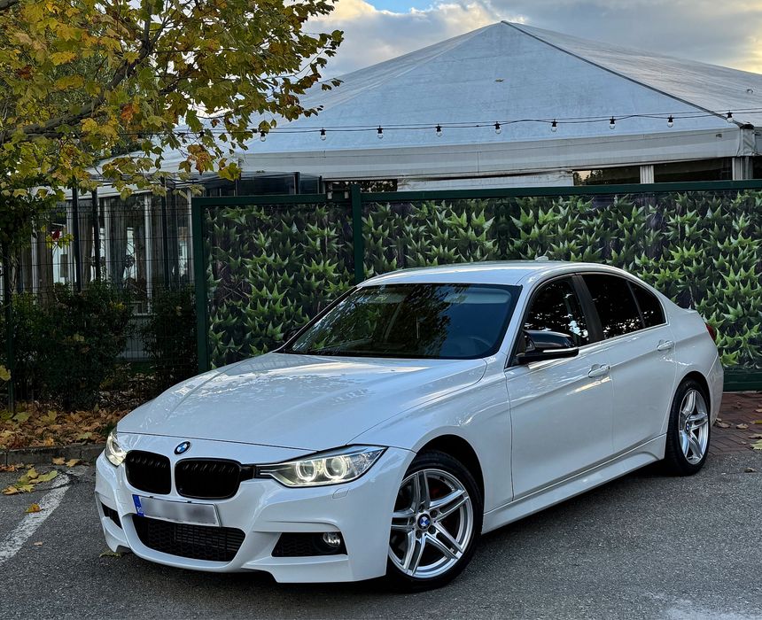 Bmw 320d-M-Pack-Automatic-Alb Perlat-Impecabil