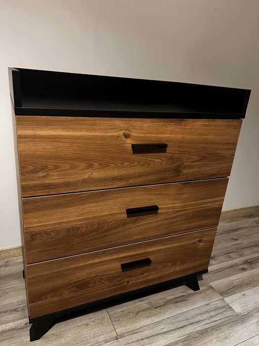 Скрин + огледало + 2x нощни шкафчета