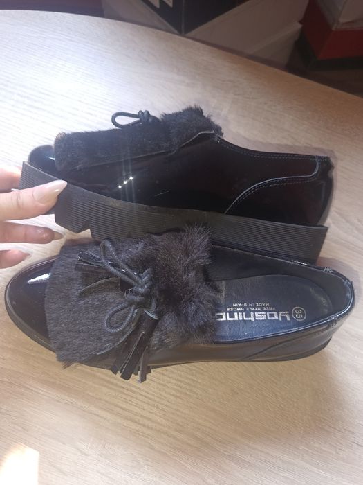 Încălțăminte damă din lac