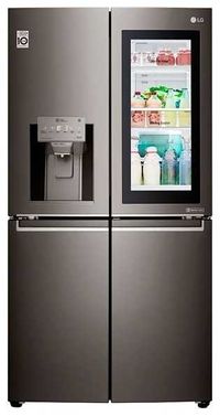 Холодильник LG GR-X24FMKBL серый