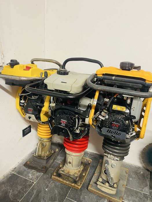 Belle bomag mai compactor cangur picior batut
