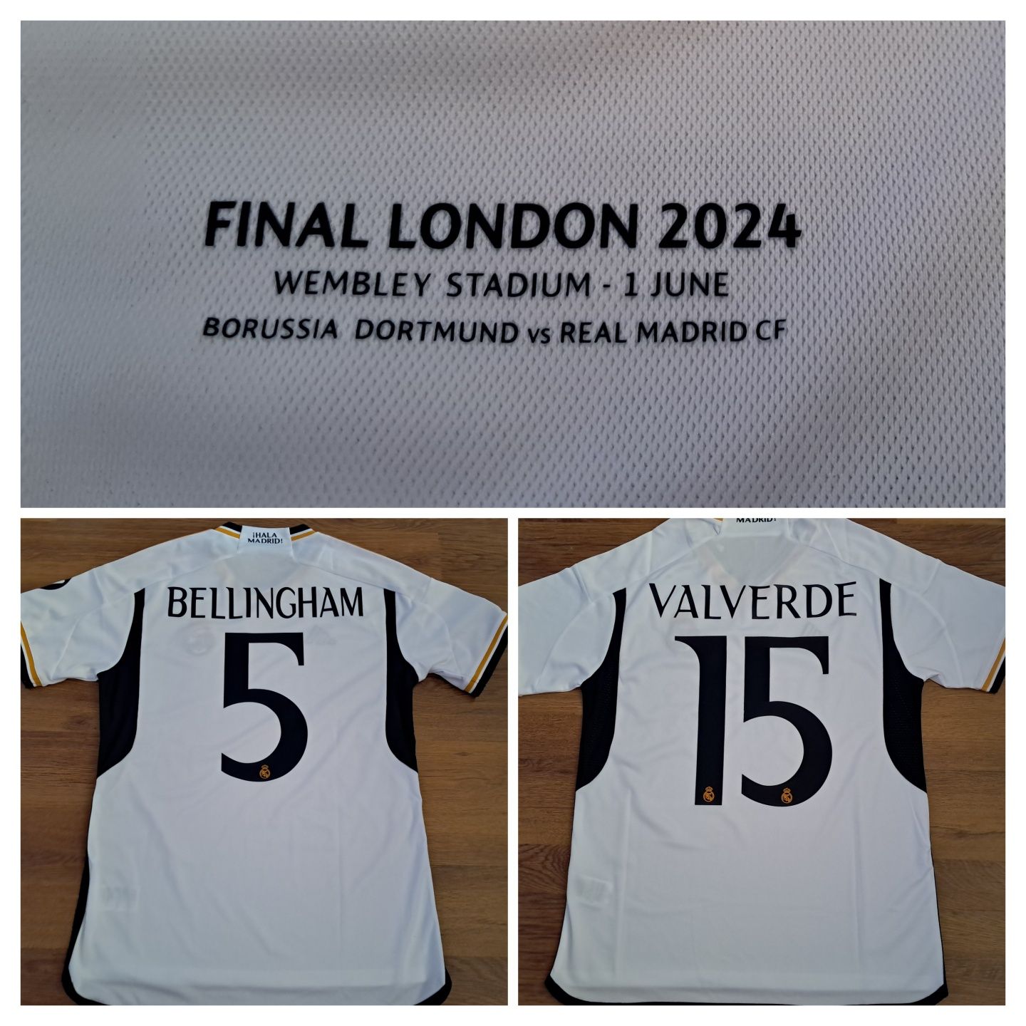 Фланелка Real Madrid размер М Bellingham